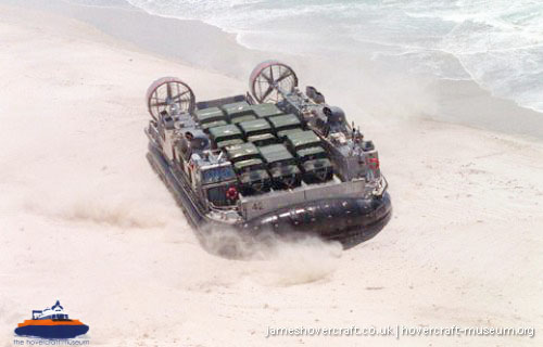 Military Hovercraft - the LCAC with the United States Navy -  (credit: The <a href='http://www.hovercraft-museum.org/' target='_blank'>Hovercraft Museum Trust</a>).